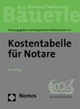 Bild: Kostentabelle für Notare - Nomos