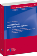 Cover: Harmonisiertes Mehrwertsteuersystem - Erich Schmidt Verlag