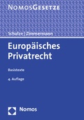Cover: Europ&auml;isches Privatrecht - Nomos