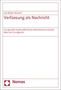 Cover: Verfassung als Nachricht - Nomos
