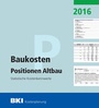 Bild: BKI Baukosten Positionen Altbau 2016 Teil 2 - Rudolf Müller Verlag