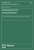 Cover: Videotechnik im Strafverfahren - Nomos