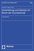 Cover: Verbriefung und Zession im Recht der Grundschuld - Nomos