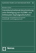 Cover: Grenz&uuml;berschreitende Verschmelzung unter Beteiligung von EU/EWR- und Drittstaaten-Kapitalgesellschaften - Nomos