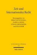 Cover: Zeit und Internationales Recht - Mohr Siebeck