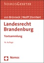 Bild: Landesrecht Brandenburg - Nomos