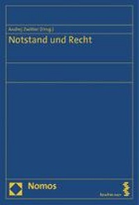 Enlarge image Cover: Notstand und Recht - Nomos
