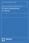 Cover: 40 Jahre Datenschutz in Hessen - Nomos
