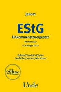 Abbildung von: Jakom Einkommensteuergesetz 2013 - Linde