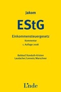 Cover: Jakom Einkommensteuergesetz 2008 - Linde