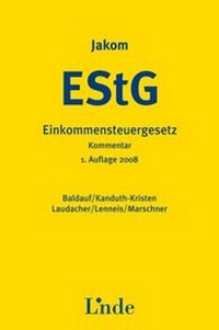 Abbildung von: Jakom Einkommensteuergesetz 2008 - Linde