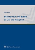 Cover: Beamtenrecht des Bundes - KSV Medien