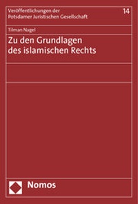Abbildung von: Zu den Grundlagen des islamischen Rechts - Nomos