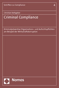 Abbildung von: Criminal Compliance - Nomos