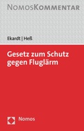Cover: Gesetz zum Schutz gegen Flugl&auml;rm - Nomos
