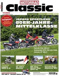 Abbildung von: MOTORRAD Classic - Motor Presse Stuttgart