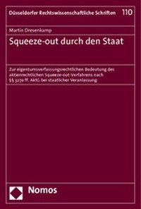 Abbildung von: Squeeze-out durch den Staat - Nomos