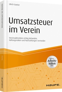 Abbildung von: Umsatzsteuer im Verein - inkl. Arbeitshilfen online - Haufe-Lexware