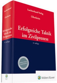 Abbildung von: Erfolgreiche Taktik im Zivilprozess - Luchterhand