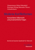 Cover: Moderne Konfliktformen - C.F. M&uuml;ller