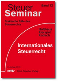 Abbildung von: Internationales Steuerrecht - Erich Fleischer Verlag