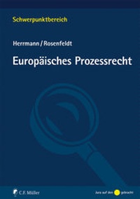 Abbildung von: Europäisches Prozessrecht - C.F. Müller