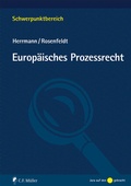 Cover: Europ&auml;isches Prozessrecht - C.F. M&uuml;ller