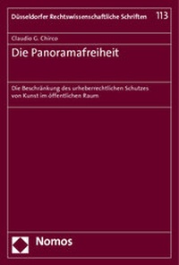 Abbildung von: Die Panoramafreiheit - Nomos