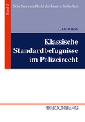 Bild: Klassische Standardbefugnisse im Polizeirecht - Boorberg