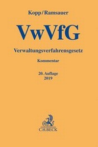 Abbildung von: Verwaltungsverfahrensgesetz: VwVfG   - C.H.BECK