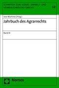 Abbildung von: Jahrbuch des Agrarrechts - Nomos