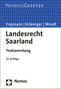 Bild vergrößern Bild: Landesrecht Saarland - Nomos