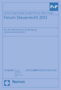 Enlarge image Cover: Forum Steuerrecht 2012 - Nomos