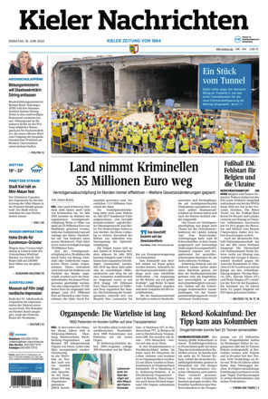 Abbildung von: Kieler Nachrichten - Kieler Zeitung