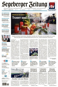 Abbildung von: Segeberger Zeitung - Segeberger Zeitung Verlag