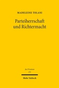 Cover: Parteiherrschaft und Richtermacht - Mohr Siebeck
