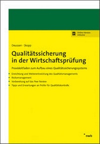 Abbildung von: Qualitätssicherung in der Wirtschaftsprüfung - NWB