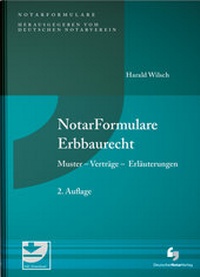 Enlarge image Cover: NotarFormulare Erbbaurecht - Deutscher Notarverlag