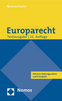 Bild vergrößern Bild: Europarecht - Nomos