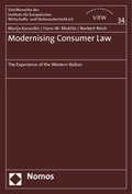 Cover: Modernising Consumer Law - Nomos