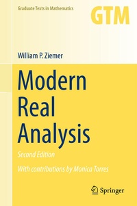 Enlarge image Cover: Modern Real Analysis - Springer