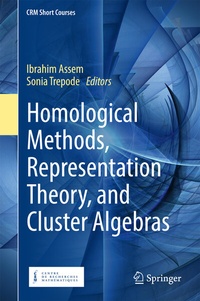 Enlarge image Cover: Homological Methods, Representation Theory, and Cluster Algebras - Springer