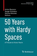 Cover: 50 Years with Hardy Spaces - Birkh&auml;user
