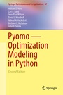 Cover: Pyomo - Optimization Modeling in Python - Springer