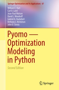 Enlarge image Cover: Pyomo - Optimization Modeling in Python - Springer