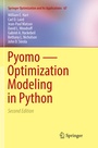 Cover: Pyomo - Optimization Modeling in Python - Springer