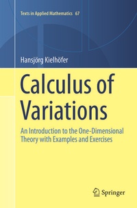 Abbildung von: Calculus of Variations - Springer