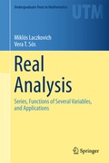 Cover: Real Analysis - Springer