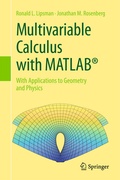 Cover: Multivariable Calculus with MATLAB&reg; - Springer