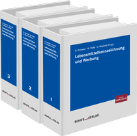 Bild: Lebensmittelkennzeichnung und Werbung - Behr's Verlag